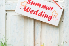 Schild-Summer-Wedding-+-Obst-vintage-M